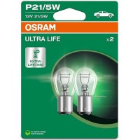 Автолампа Osram 12V P21/5W (комп-кт 2шт) OSRAM 7528ULT-2BL