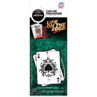 Ароматизатор Aroma Car Cellulose LIFE ON THE EDGE - BLACK JACK AROMA 83276
