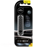 Ароматизатор на дефлектор Aroma Car HEX 10g - BLACK AROMA 83575