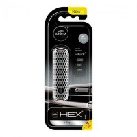Ароматизатор на дефлектор Aroma Car HEX 10g - SILVER AROMA 83576