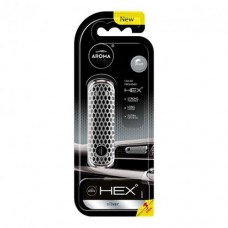 Ароматизатор на дефлектор Aroma Car HEX 10g - SILVER AROMA 83576 Ароматизатор на дефлектор Aroma Car HEX 10g - SILVER AROMA 83576