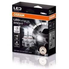 Комплект автоламп LED HB4/HIR2 12V 19W 6000K P22D OSRAM 9006DWBRT-2HFB