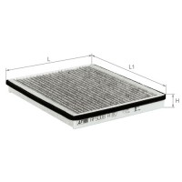 Фільтр салону ALPHA FILTER AF5008a