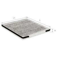 Фільтр салону ALPHA FILTER AF5034a