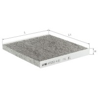 Фільтр салону ALPHA FILTER AF5053a