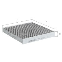 Фільтр салону ALPHA FILTER AF5127a