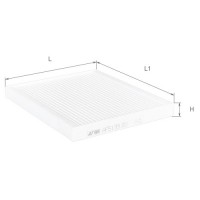 Фільтр салону ALPHA FILTER AF5139