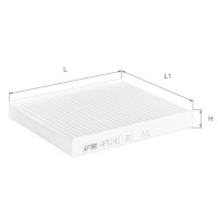 Фільтр салону ALPHA FILTER AF5141