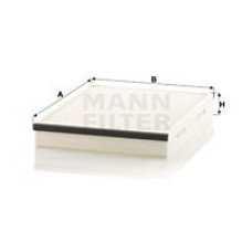 Повітряний фільтр салону MANN-FILTER CU 25007 Повітряний фільтр салону MANN-FILTER CU 25007