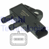 Датчик тиску вихлопних газів DELPHI DPS00006