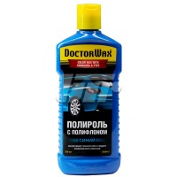 Кольорова поліроль із поліфлоном. Синя DOCTORWAX DW8441