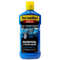 Кольорова поліроль із поліфлоном. Синя DOCTORWAX DW8441