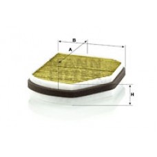 Повітряний фільтр салону MANN-FILTER FP 2897 Повітряний фільтр салону MANN-FILTER FP 2897