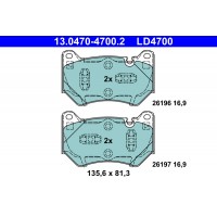 Тормозные колодки ATE 13.0470-4700.2