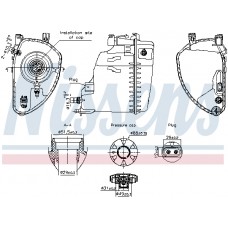 Розширювальний бачок NISSENS 996198