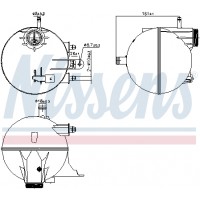 Розширювальний бачок NISSENS 996295