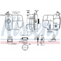 Розширювальний бачок NISSENS 996305