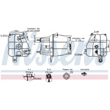 Розширювальний бачок NISSENS 996307