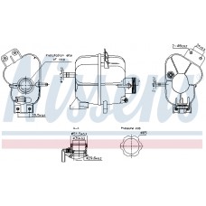 Розширювальний бачок NISSENS 996343