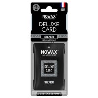 Ароматизатор целюлозний Nowax серія Delux Card 6 г. - Silver NOWAX NX07732