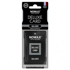 Ароматизатор целюлозний Nowax серія Delux Card 6 г. - Silver NOWAX NX07732 Ароматизатор целюлозний Nowax серія Delux Card 6 г. - Silver NOWAX NX07732
