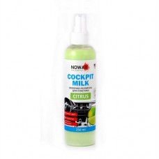 NOWAX COCKPIT MILK Молочко для панелі приладів Citrus 250ml NOWAX NX25226