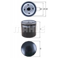 Фільтр оливи MAHLE OC242