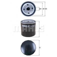 Фільтр оливи MAHLE OC242 Фільтр оливи MAHLE OC242