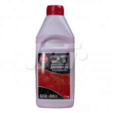 Антифриз QT MEG STANDARD -30 G12 червоний 1кг QT-OIL QT551301 Антифриз QT MEG STANDARD -30 G12 червоний 1кг QT-OIL QT551301