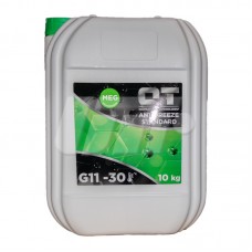 Антифриз QT MEG STANDARD -30 G11 зелений 10кг QT-OIL QT5523010 Антифриз QT MEG STANDARD -30 G11 зелений 10кг QT-OIL QT5523010