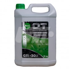 Антифриз QT MEG STANDARD -30 G11 зелений 5кг QT-OIL QT552305 Антифриз QT MEG STANDARD -30 G11 зелений 5кг QT-OIL QT552305
