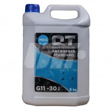 Антифриз QT MEG STANDARD -30 G11 синій 5кг QT-OIL QT553305 Антифриз QT MEG STANDARD -30 G11 синій 5кг QT-OIL QT553305