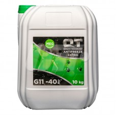 Антифриз QT MEG EXTRA -40 G11 зелений 10кг QT-OIL QT5624010 Антифриз QT MEG EXTRA -40 G11 зелений 10кг QT-OIL QT5624010