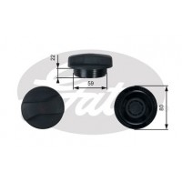 Кришка радіатора GATES RC245