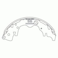 Гальмівні колодки SANGSIN SA141