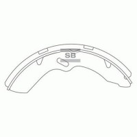 Гальмівна колодка SANGSIN SA151