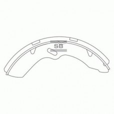 Гальмівна колодка SANGSIN SA151
