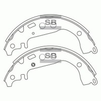 Комплект гальмівних колодок з 4 шт. барабанів SANGSIN SA169
