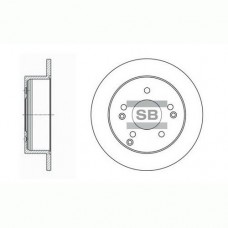 Диск гальмівний SANGSIN SD1006