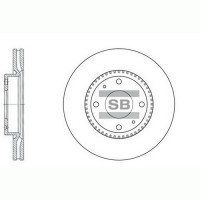 Диск гальмівний SANGSIN SD1046
