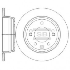 Гальмівний диск SANGSIN SD1081