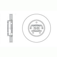 Диск гальмівний SANGSIN SD2002