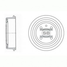 Гальмівний барабан SANGSIN SD3034