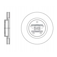 Диск гальмівний SANGSIN SD4082