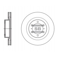 Гальмівний диск SANGSIN SD4090