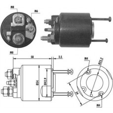Втягуюче реле MAGNETI MARELLI 940113050064