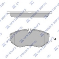 Комплект гальмівних колодок - дискові SANGSIN SP1622 Комплект гальмівних колодок - дискові SANGSIN SP1622
