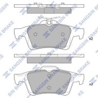 Комплект гальмівних колодок  - дискові SANGSIN SP2091