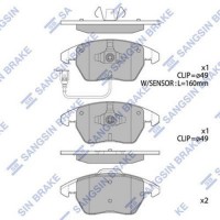 Комплект гальмівних колодок  - дискові SANGSIN SP2098
