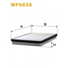 Фільтр салону WIX FILTERS WP6836